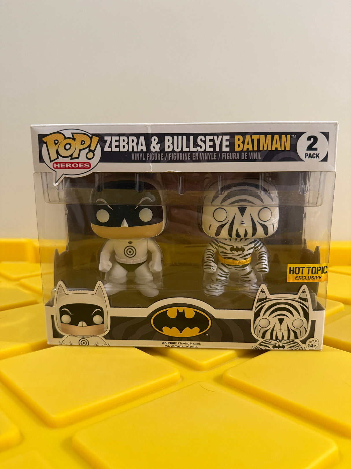 Funko POP! Zebra & Bullseye Batman (2-Pack) - Limited Edition Hot Topic Exclusive