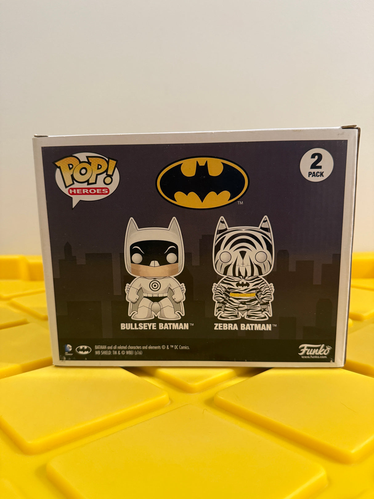 Funko POP! Zebra & Bullseye Batman (2-Pack) - Limited Edition Hot Topic Exclusive