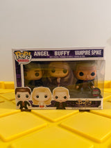Funko POP! Angel, Buffy & Vampire Spike (3-Pack) - Limited Edition HMV Exclusive