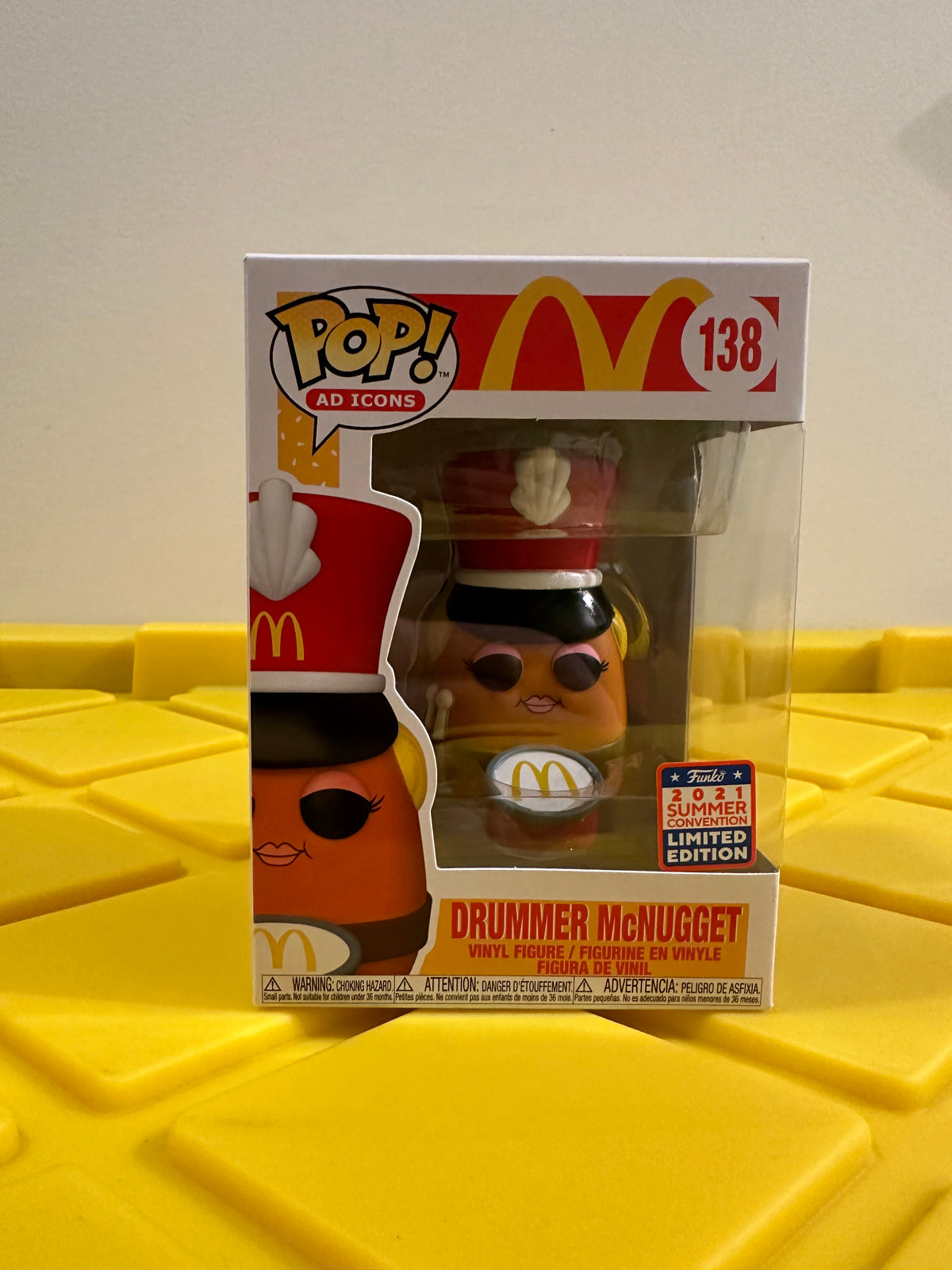 Drummer McNugget - Limited Edition 2021 SDCC (FunKon) Exclusive