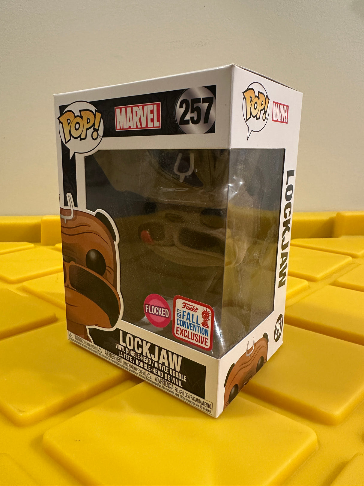 Funko POP! Lockjaw (Flocked) - Limited Edition 2017 NYCC Exclusive