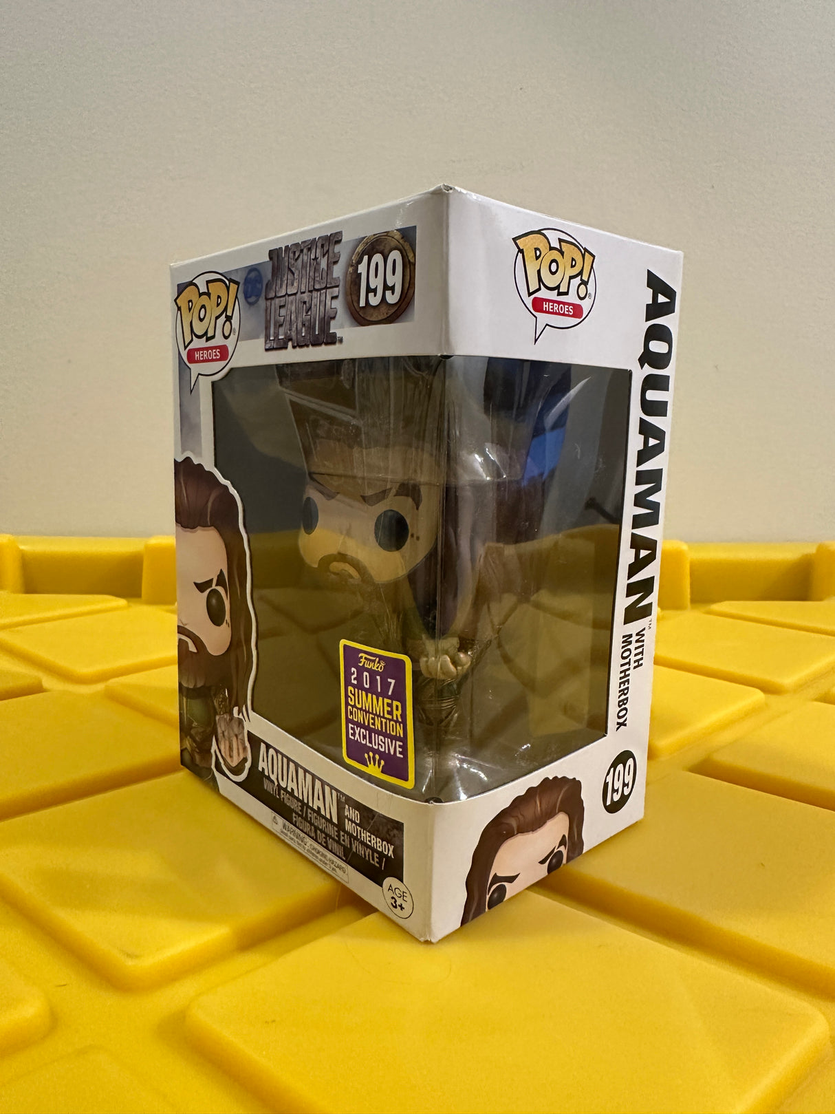 Funko POP! Aquaman and Motherbox - Limited Edition 2017 SDCC Exclusive