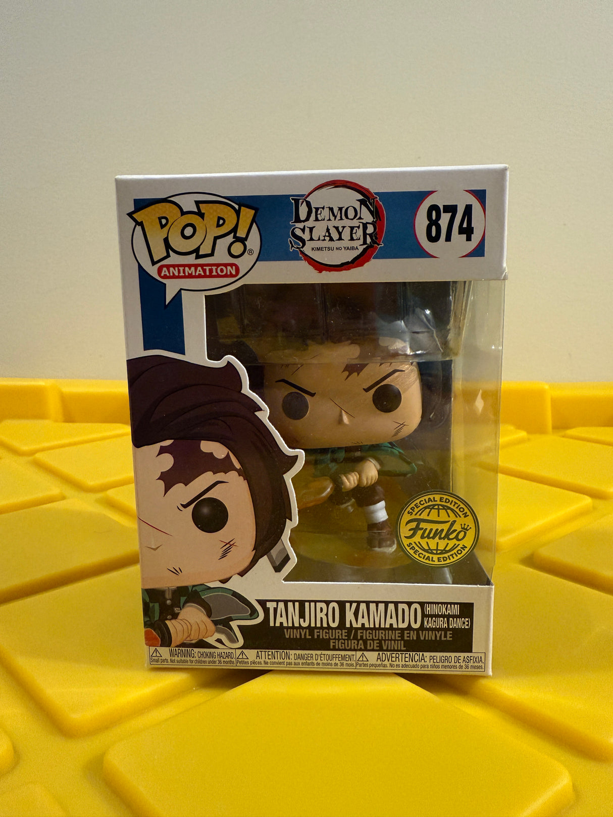 Funko POP! Tanjiro Kamado (Hinokami Kagura Dance) - Limited Edition Special Edition Exclusive