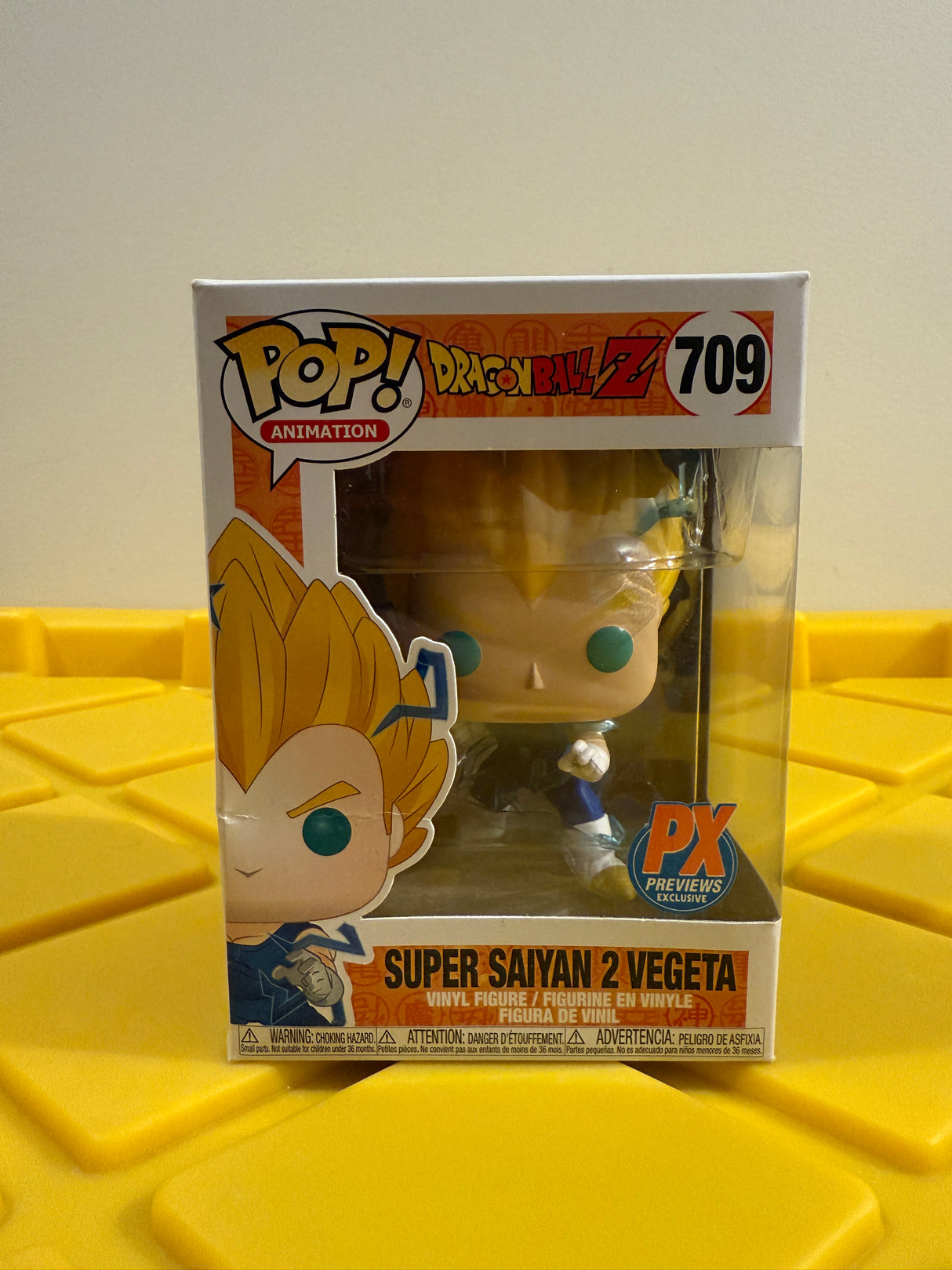 Funko POP! Super Saiyan 2 Vegeta - Limited Edition PX Previews Exclusive