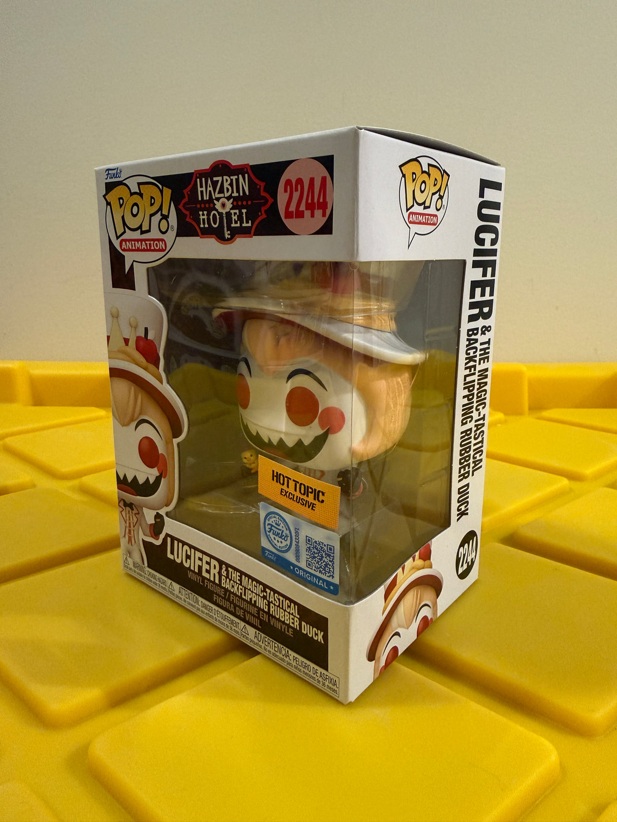 Funko POP! Lucifer & The Magic-Tastical Backflipping Rubber Duck - Limited Edition Hot Topic Exclusive