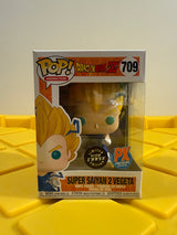 Funko POP! Super Saiyan 2 Vegeta (Glow) - Limited Edition Chase - Limited Edition PX Previews Exclusive