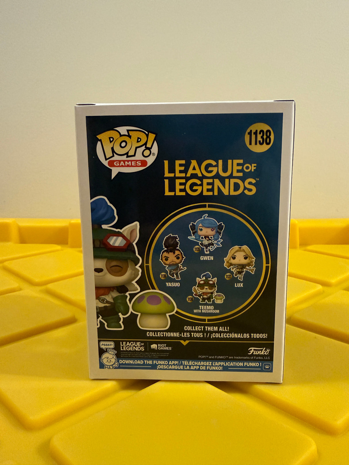 Funko POP! Teemo with Mushroom