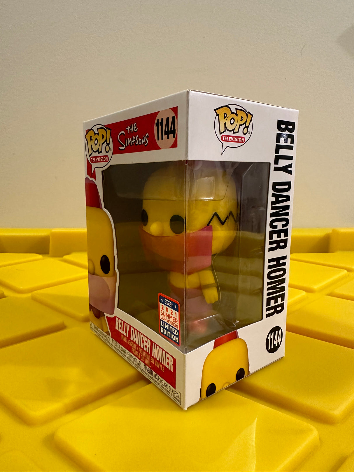 Funko POP! Belly Dancer Homer - Limited Edition 2021 SDCC (FunKon) Exclusive