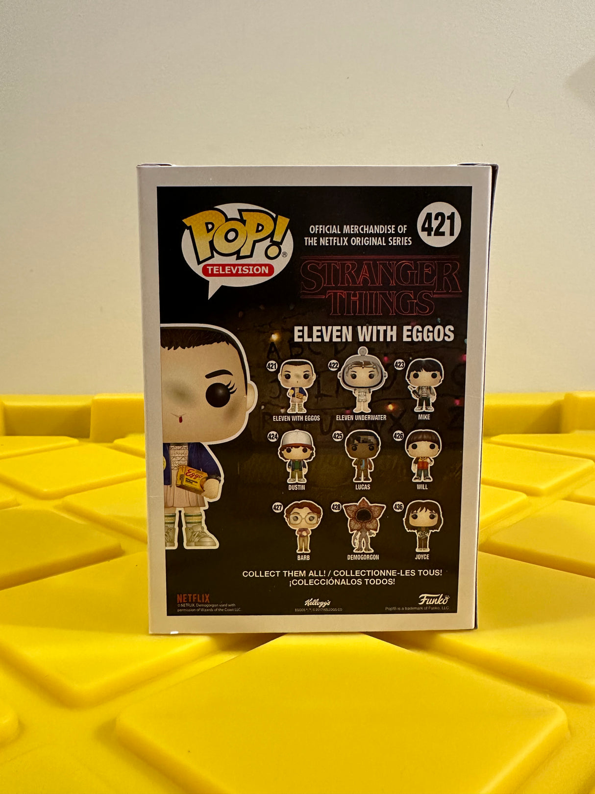 Eleven with Eggos