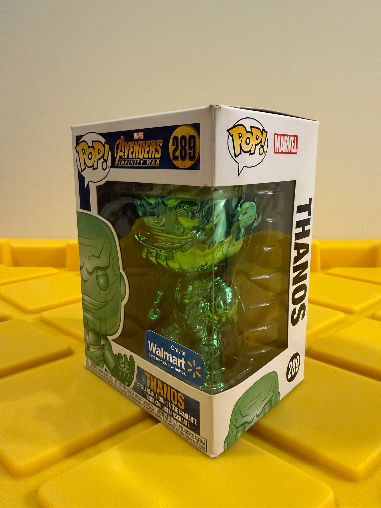 Funko POP! Thanos (Green Chrome) - Limited Edition Walmart Exclusive