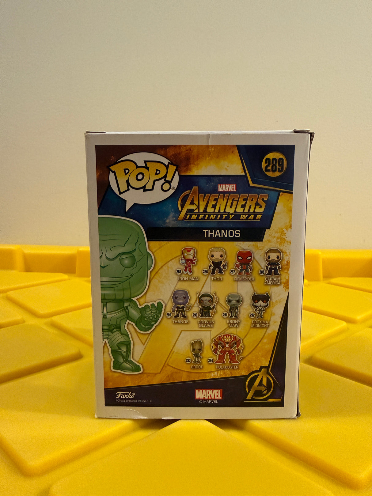Funko POP! Thanos (Green Chrome) - Limited Edition Walmart Exclusive