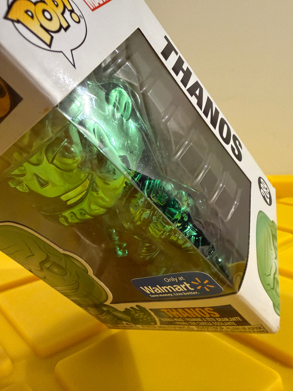 Funko POP! Thanos (Green Chrome) - Limited Edition Walmart Exclusive
