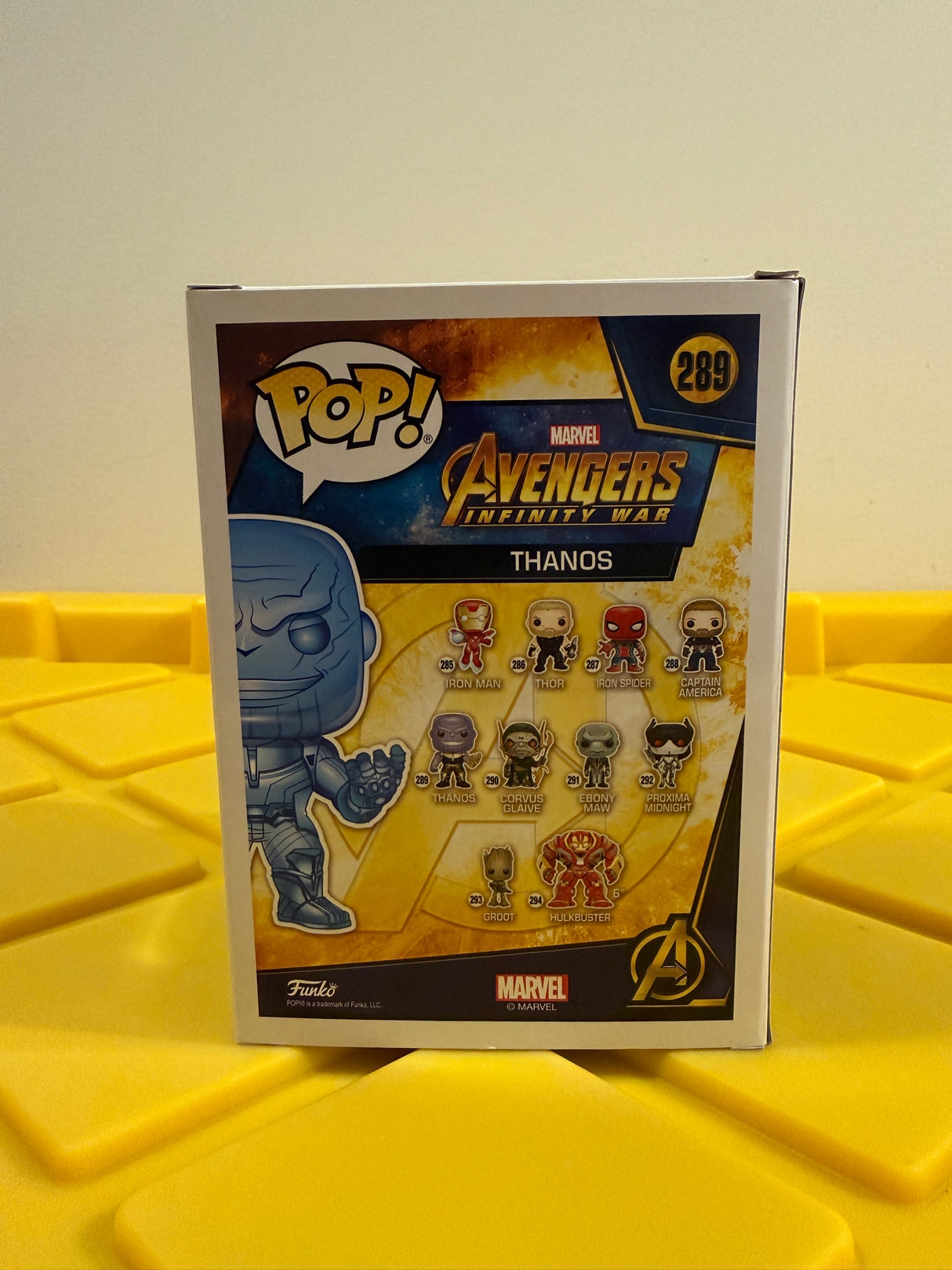 Funko POP! Thanos (Blue Chrome) - Limited Edition Walmart Exclusive
