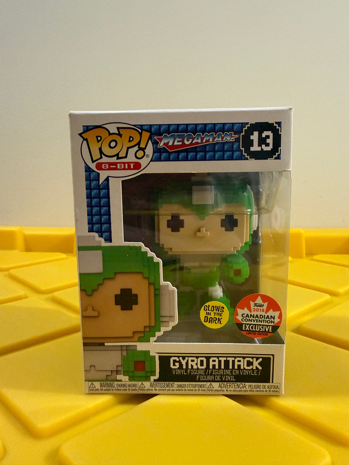 Funko POP! Gyro Attack (8-Bit) (Glow) - Limited Edition 2018 Canadian Convention Exclusive