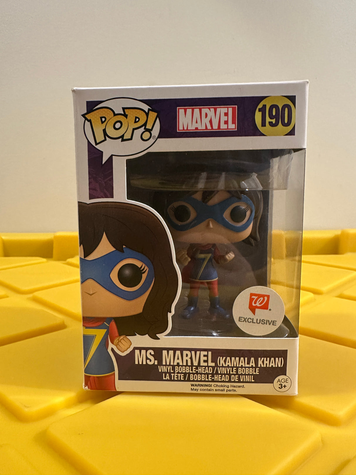 Funko POP! Ms. Marvel (Kamala Khan) - Limited Edition Walgreens Exclusive