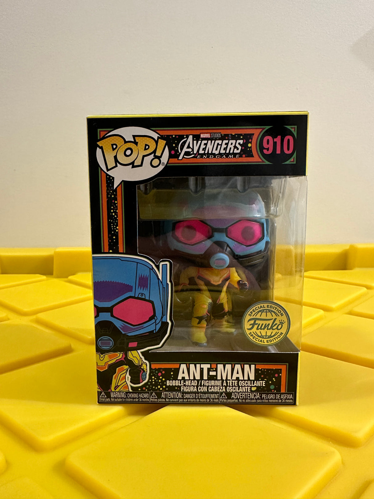 Funko POP! Ant-Man (Black Light) - Limited Edition Special Edition Exclusive