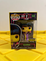 Funko POP! Elvira (Black Light) - Limited Edition Entertainment Earth Exclusive
