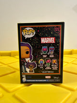 Funko POP! Kate Bishop With Lucky The Pizza Dog (Black Light) - Limited Edition Special Edition Exclusive