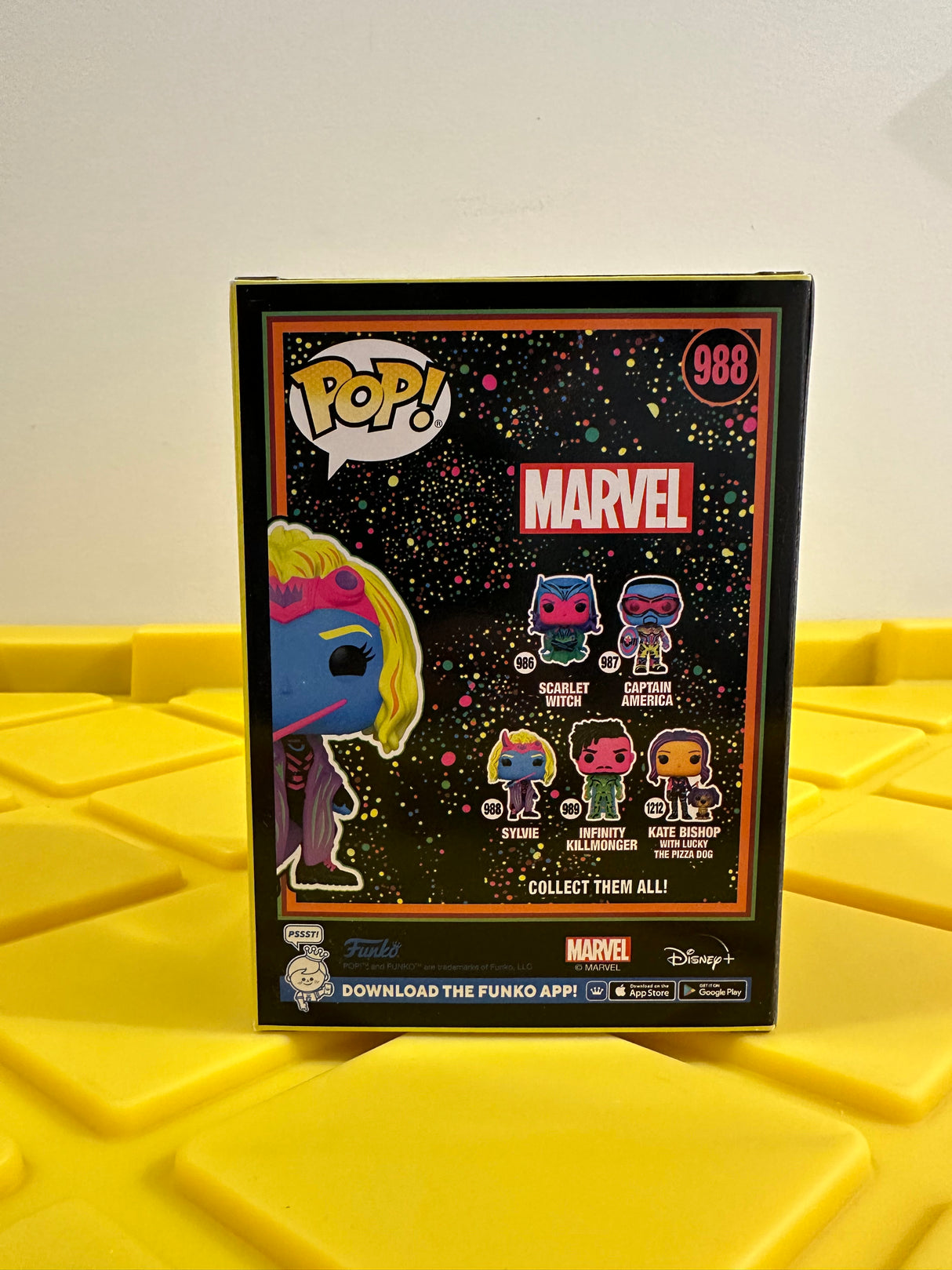 Funko POP! Sylvie (Black Light) - Limited Edition Special Edition Exclusive