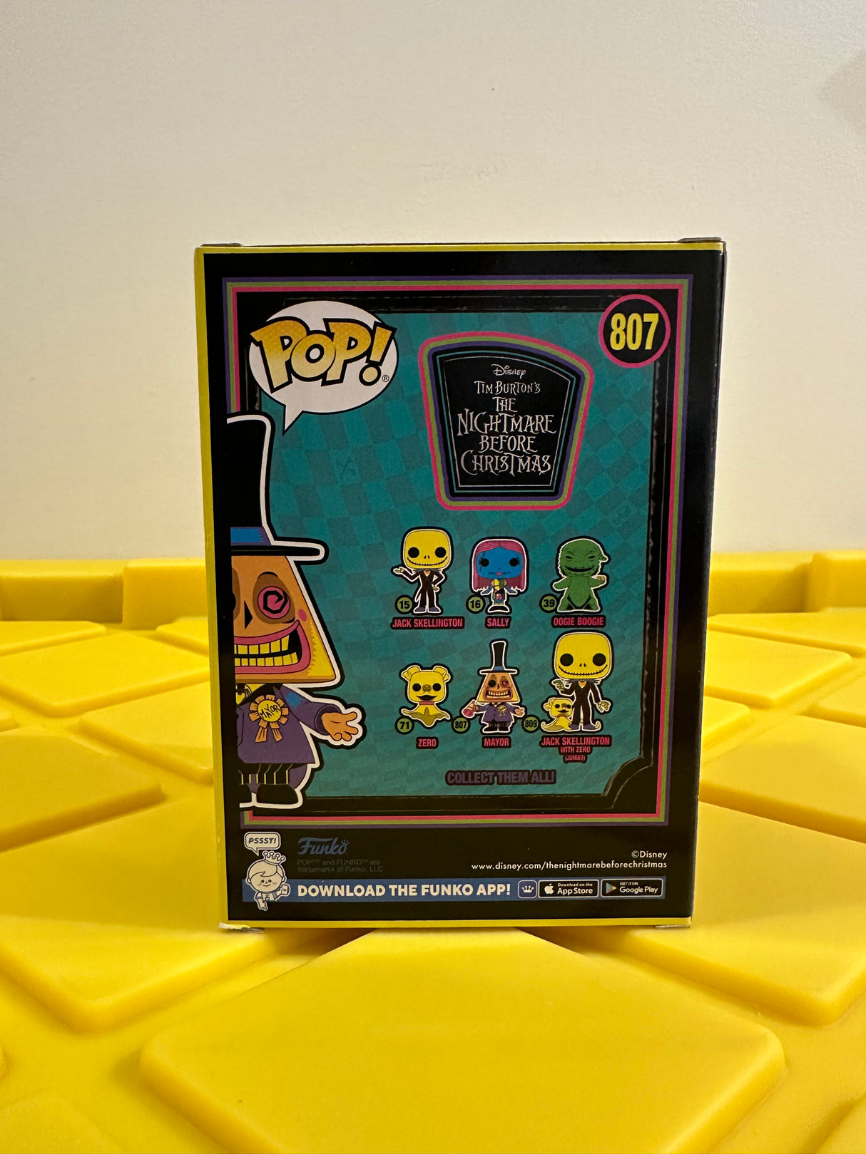 Funko POP! Mayor (Black Light)