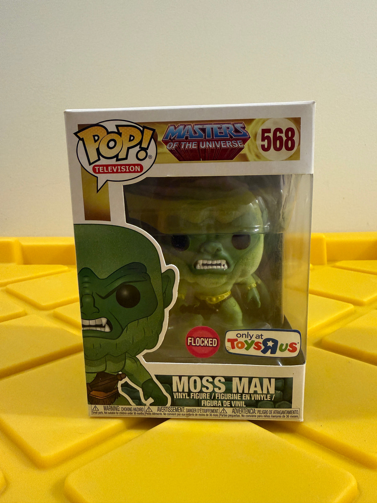 Funko POP! Moss Man (Flocked) - Limited Edition Toys R Us Exclusive