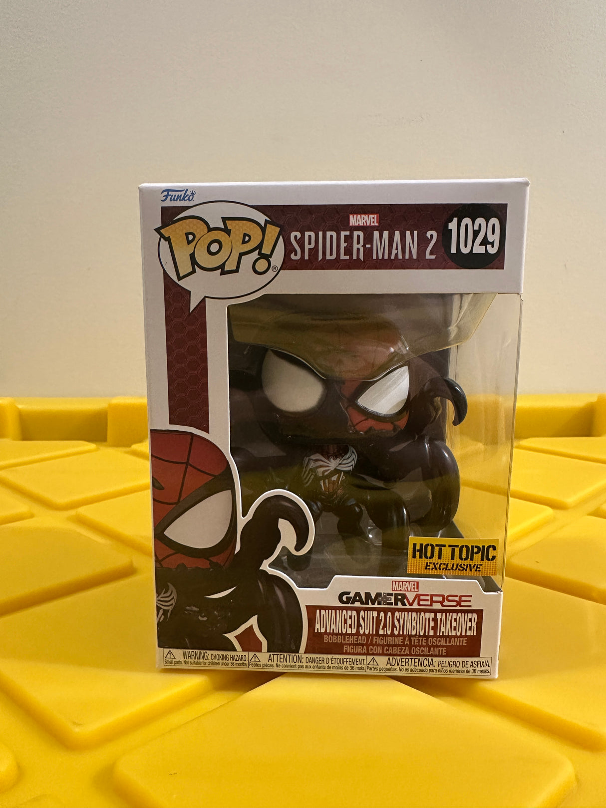 Funko POP! Advanced Suit 2.0 Symbiote Takeover - Limited Edition Hot Topic Exclusive