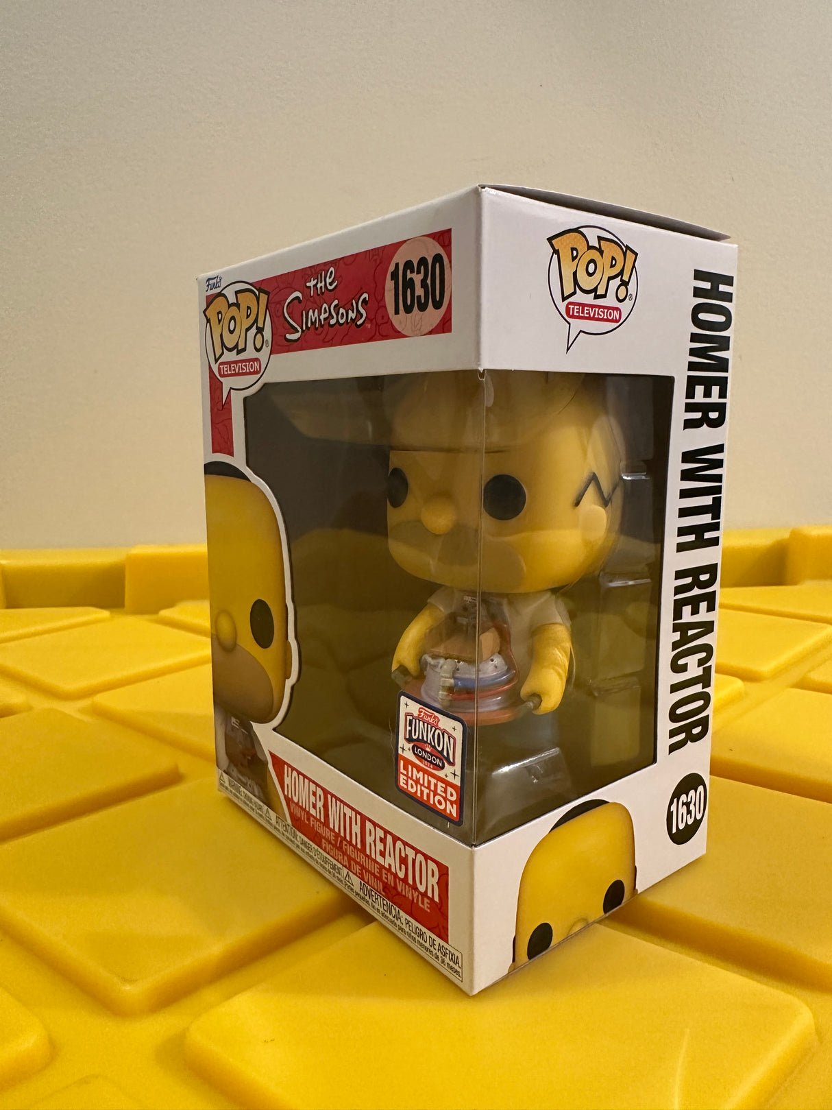 Funko POP! Homer with Reactor - Limited Edition 2024 Funkon London Exclusive