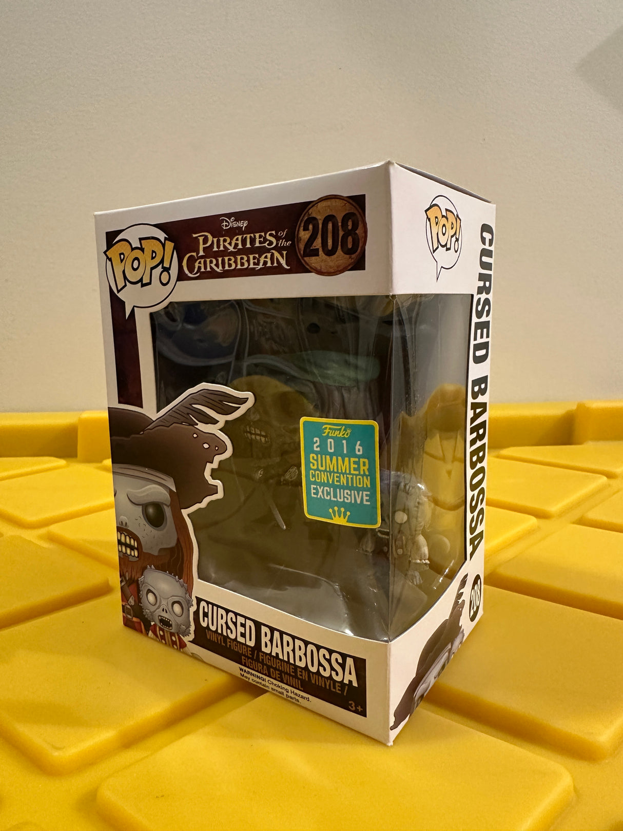 Funko POP! Cursed Barbossa - Limited Edition 2016 SDCC Exclusive