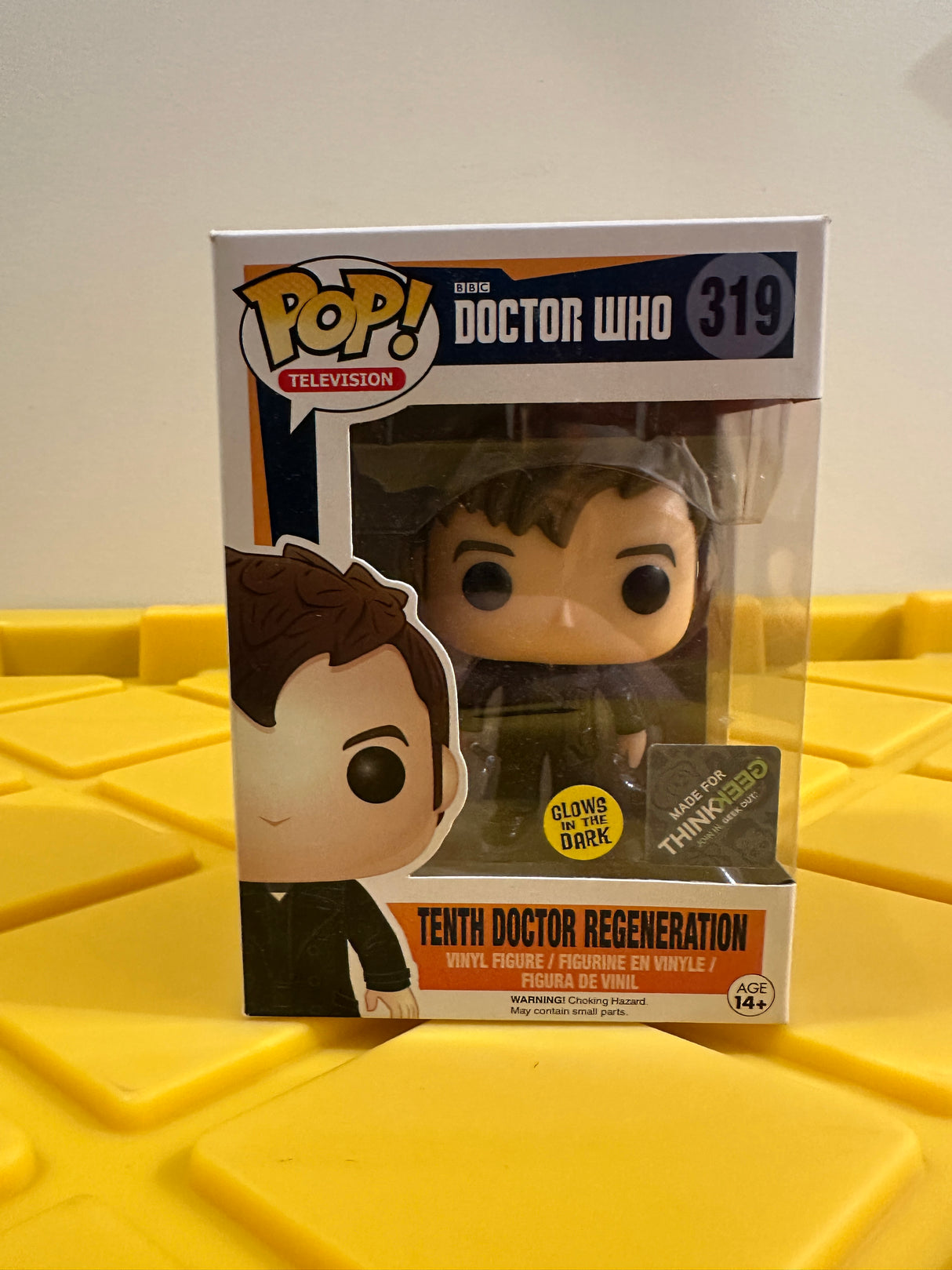 Funko POP! Tenth Doctor Regeneration (Glow) - Limited Edition Think Geek Exclusive