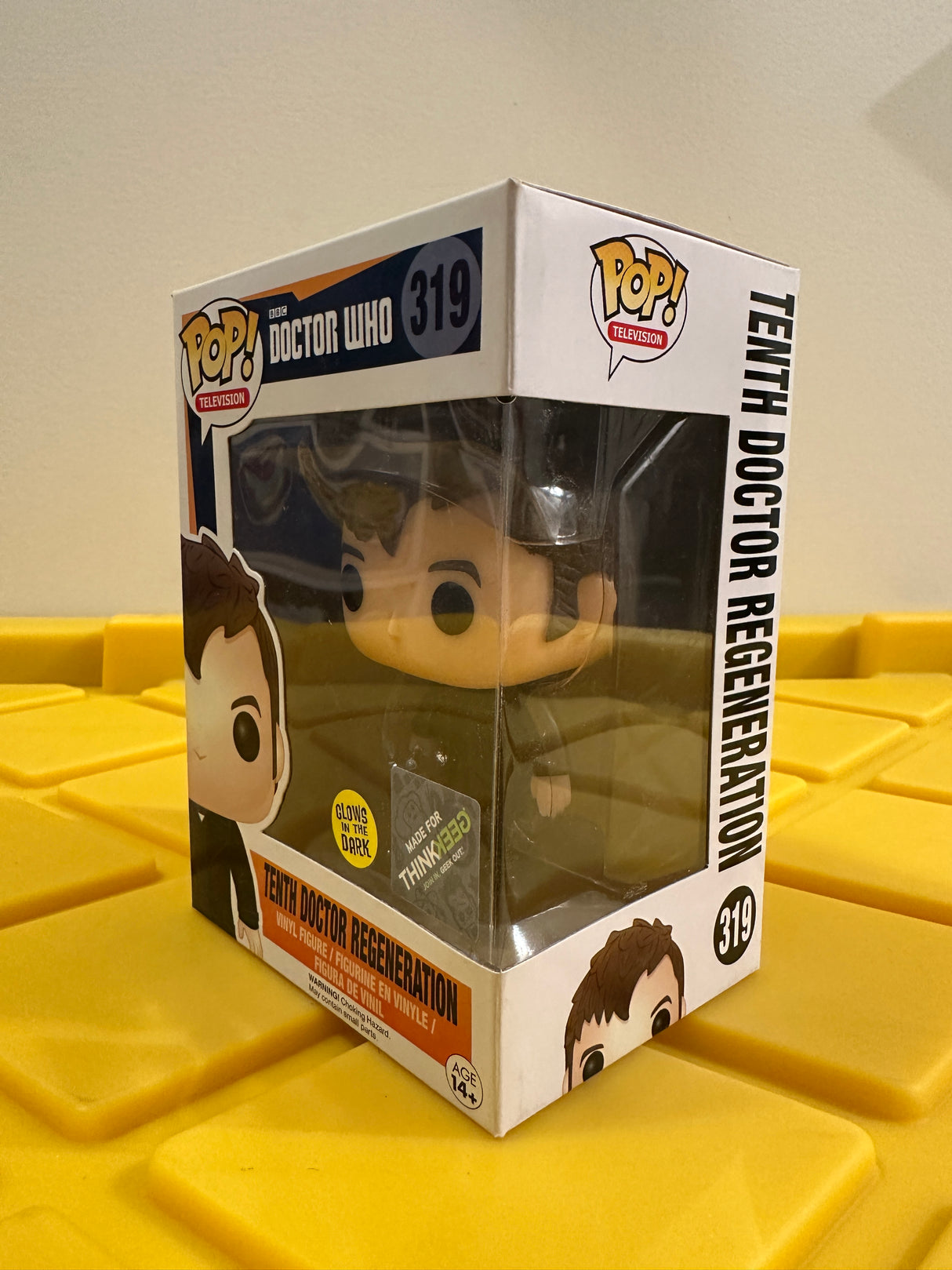 Funko POP! Tenth Doctor Regeneration (Glow) - Limited Edition Think Geek Exclusive