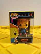 Funko POP! Chucky (Black Light) - Limited Edition Entertainment Earth Exclusive