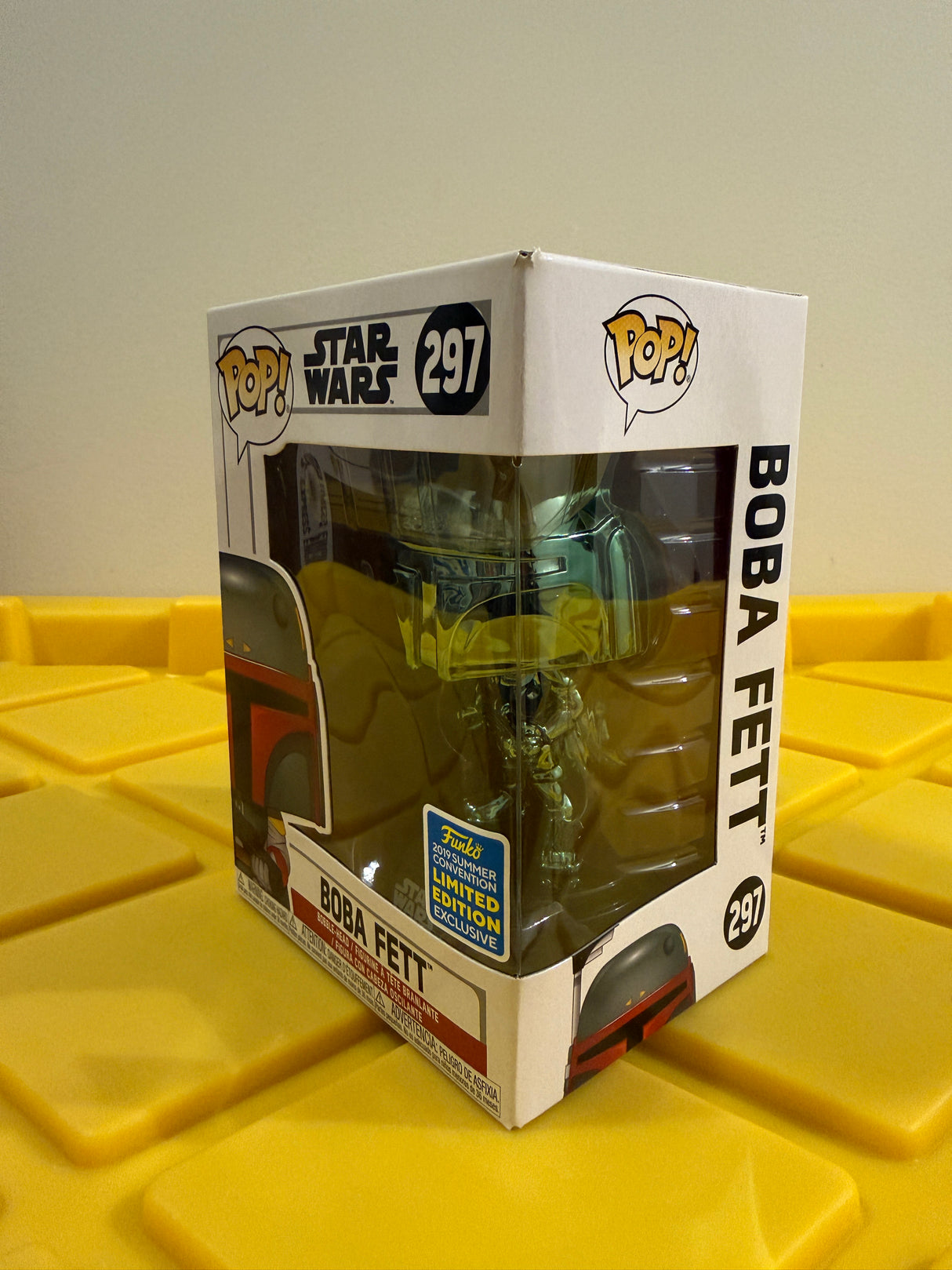 Funko POP! Boba Fett (Green Chrome) - Limited Edition 2019 SDCC Exclusive