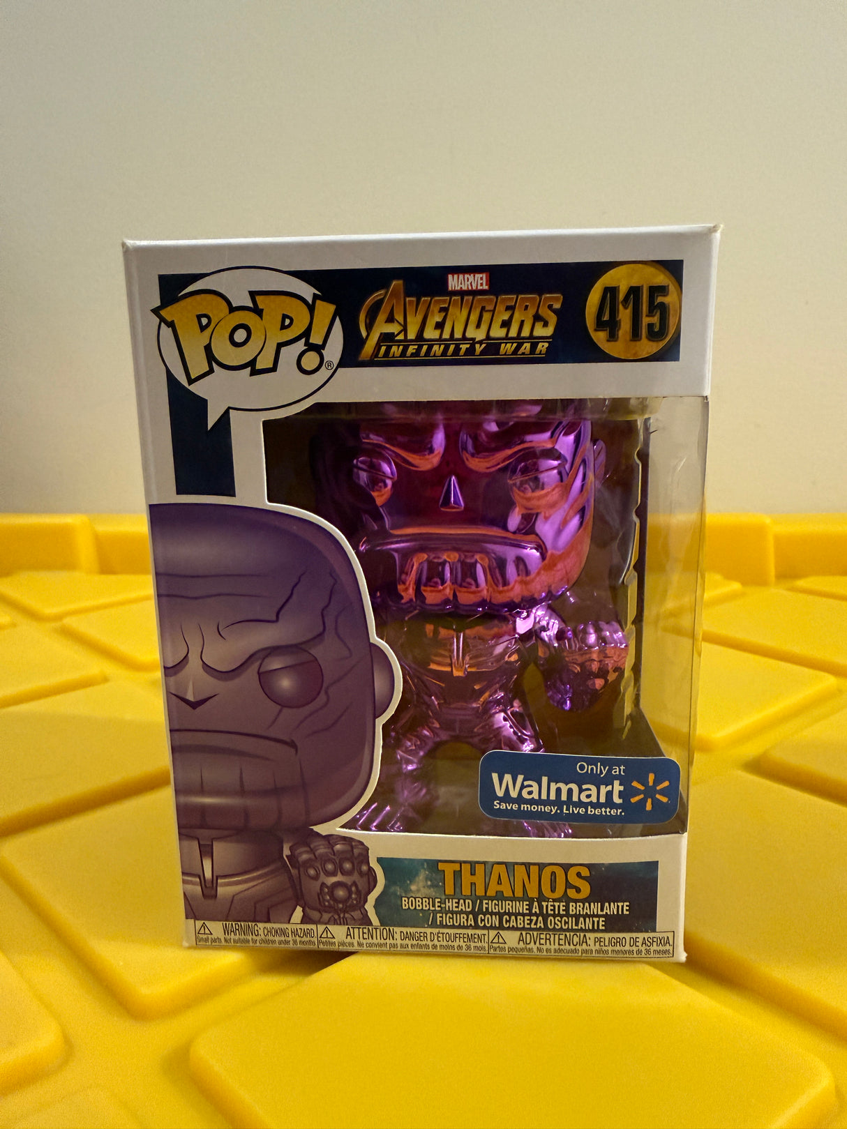 Thanos (Purple Chrome) - Limited Edition Walmart Exclusive