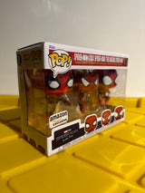 Funko POP! Spider-Man, Friendly Neighborhood Spider-Man & The Amazing Spider-Man (3-Pack) - Limited Edition Amazon Exclusive