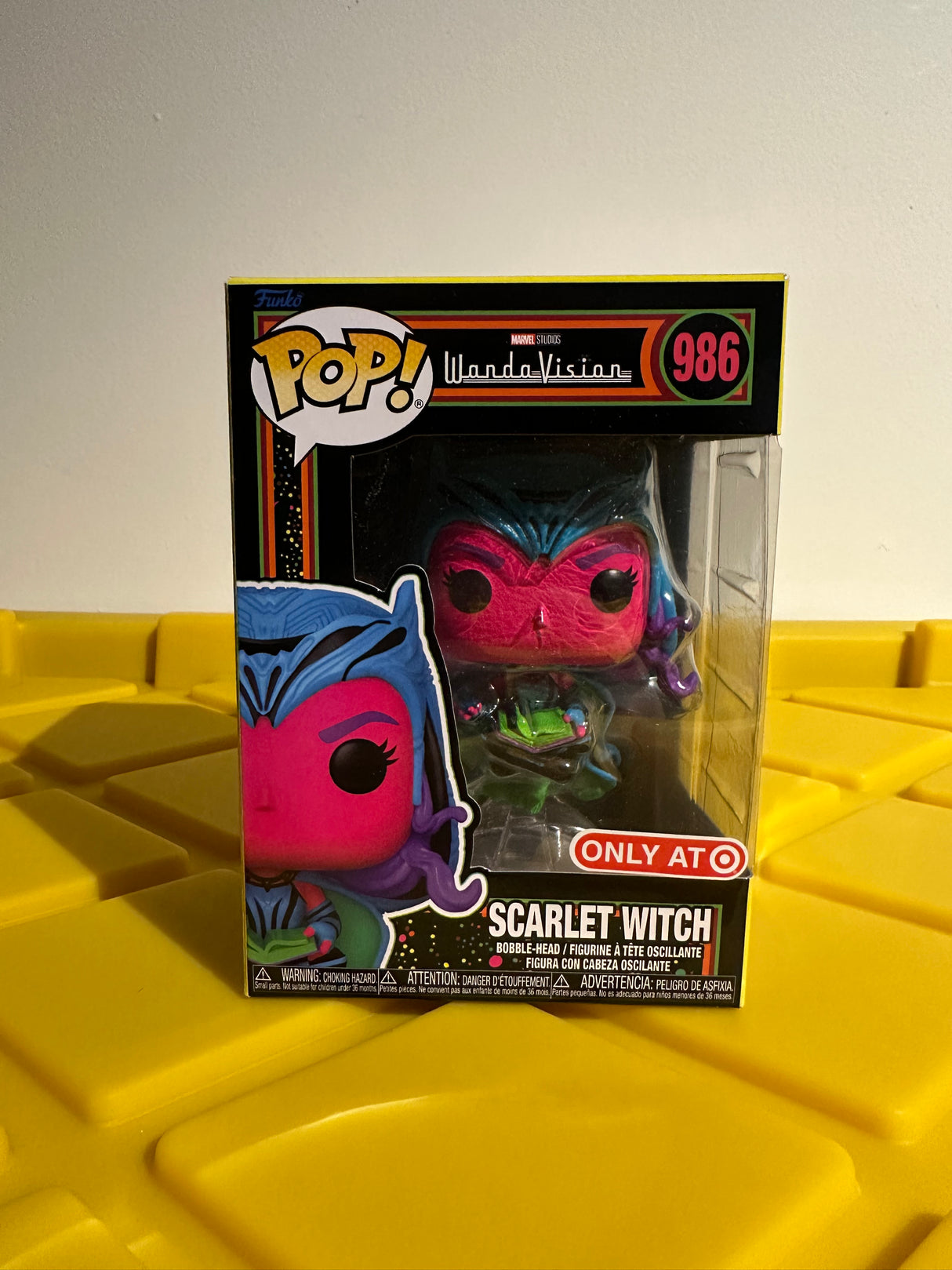 Funko POP! Scarlet Witch (Black Light) - Limited Edition Target Exclusive