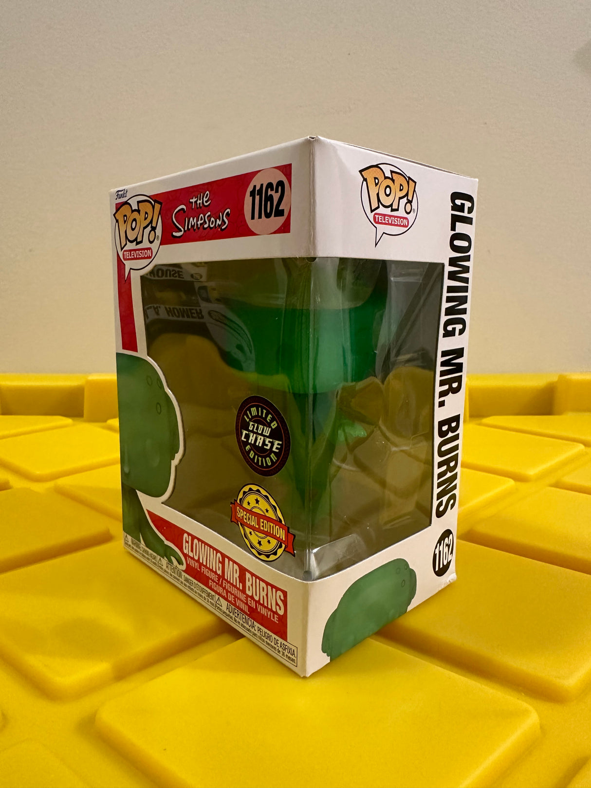Glowing Mr. Burns (Glow) - Limited Edition Chase - Limited Edition Special Edition Exclusive