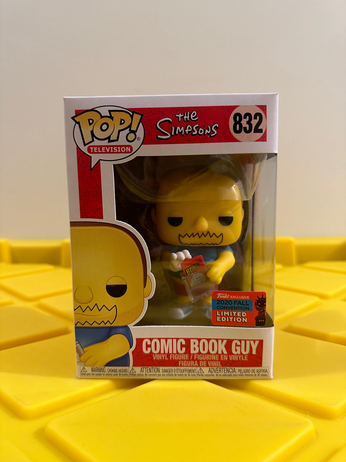Funko POP! Comic Book Guy - Limited Edition 2020 NYCC Exclusive