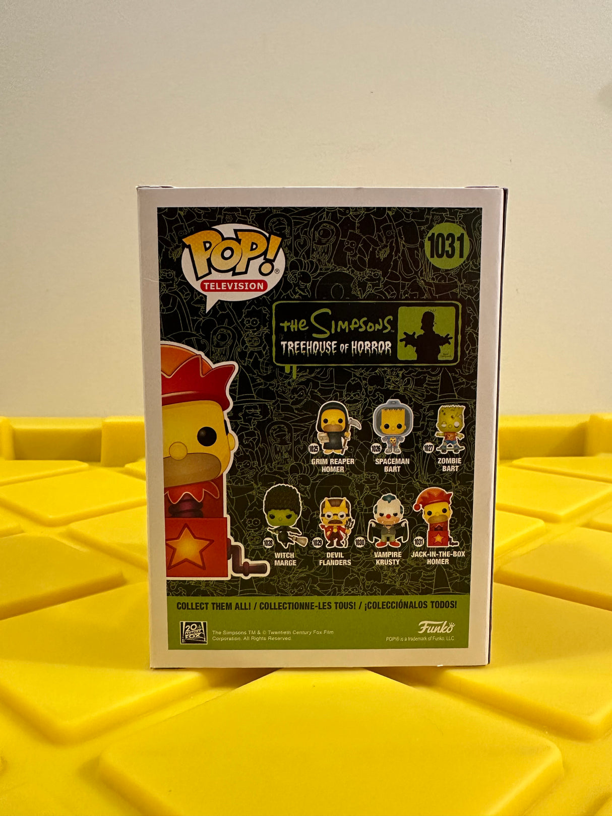 Jack-In-The-Box Homer (Glow) - Limited Edition Funko Shop Exclusive