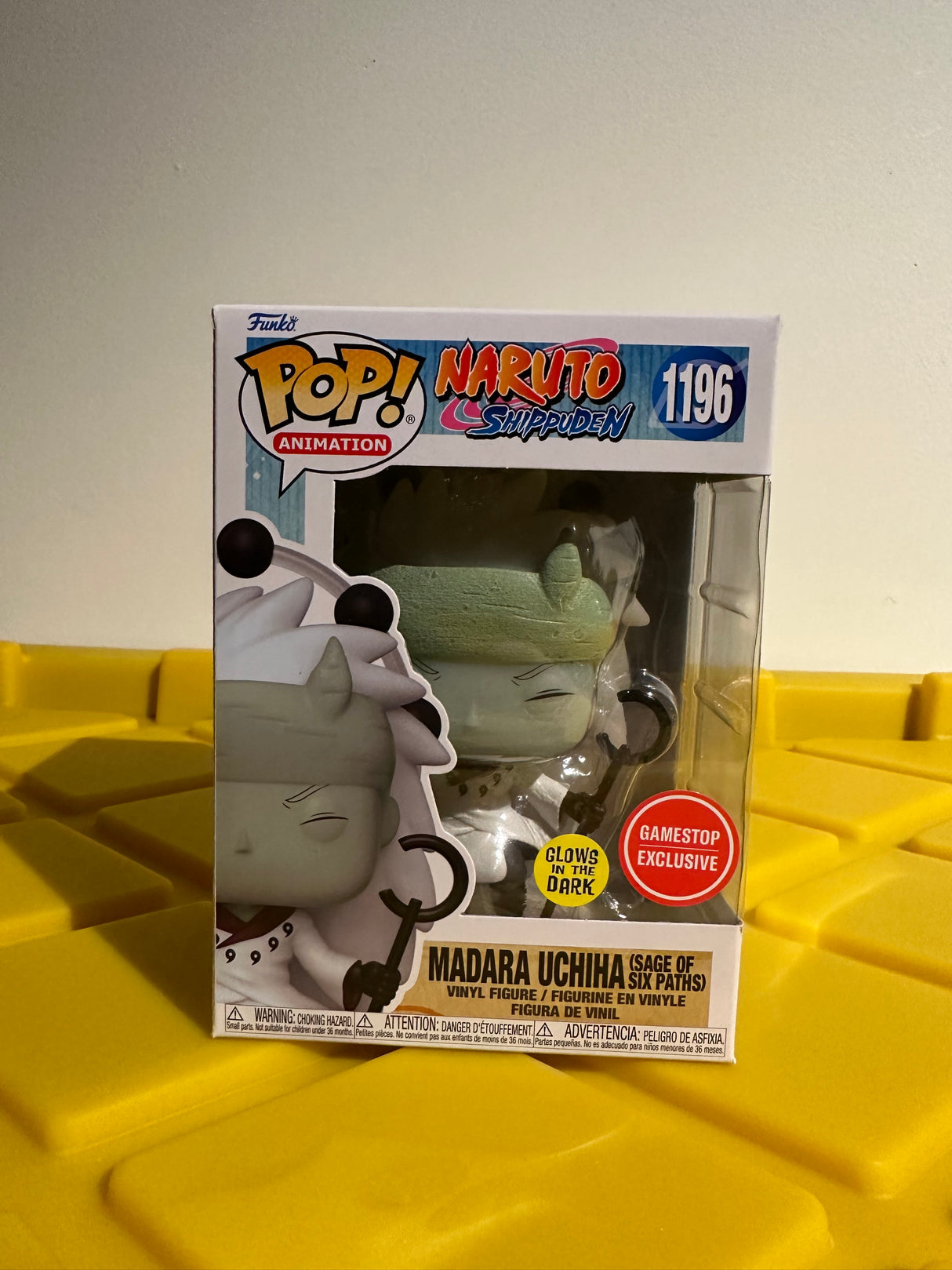 Funko POP! Madara Uchiha (Sage of Six Paths) (Glow) - Limited Edition GameStop Exclusive
