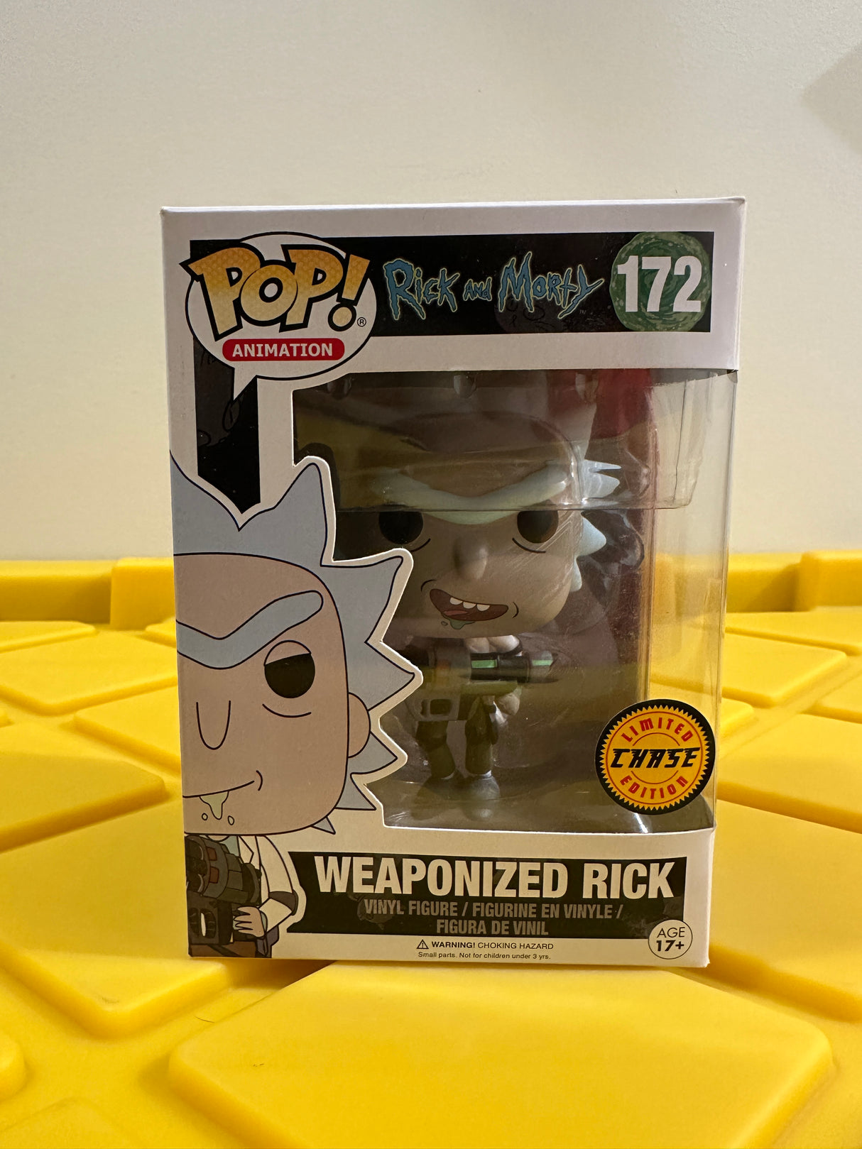 Funko POP! Weaponized Rick - Limited Edition Chase