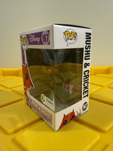 Funko POP! Mushu (Gold) & Cricket - Limited Edition Tom's Model Exclusive