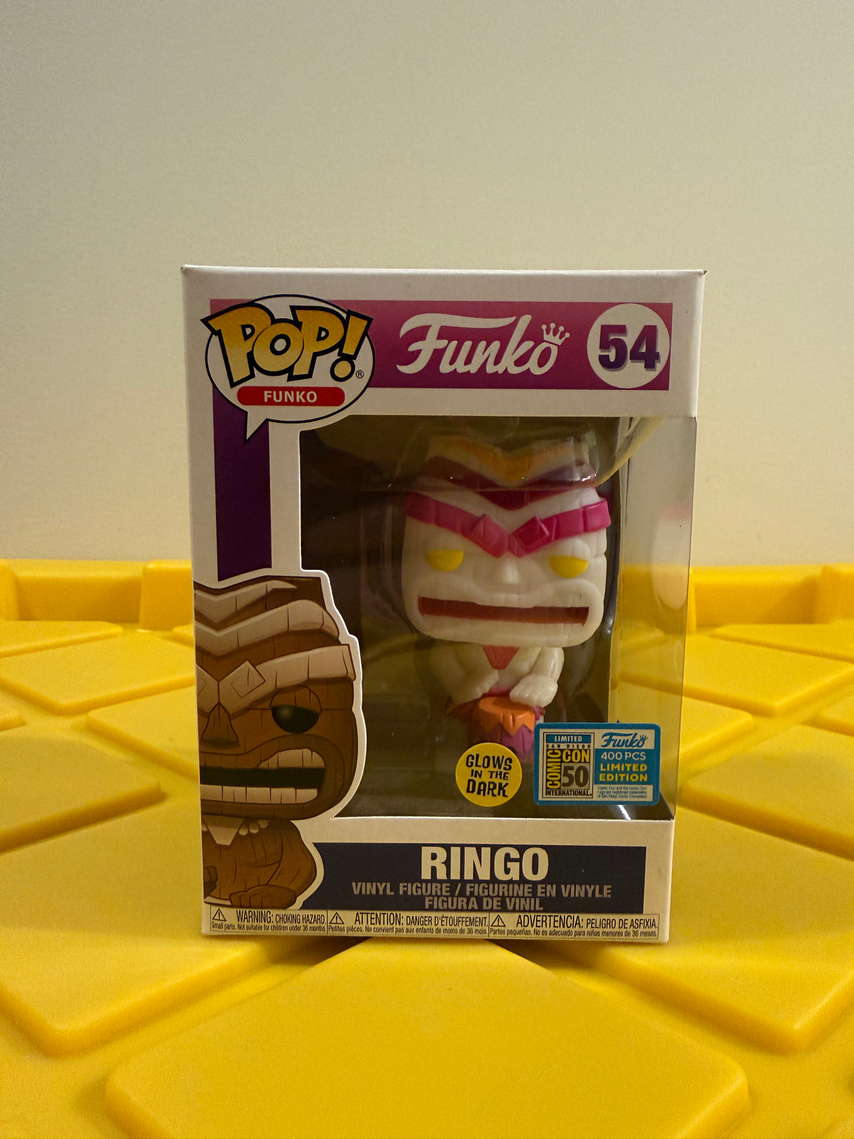 Funko POP! Ringo (White) (Glow) (L.E. 400) - Limited Edition 2019 SDCC Exclusive