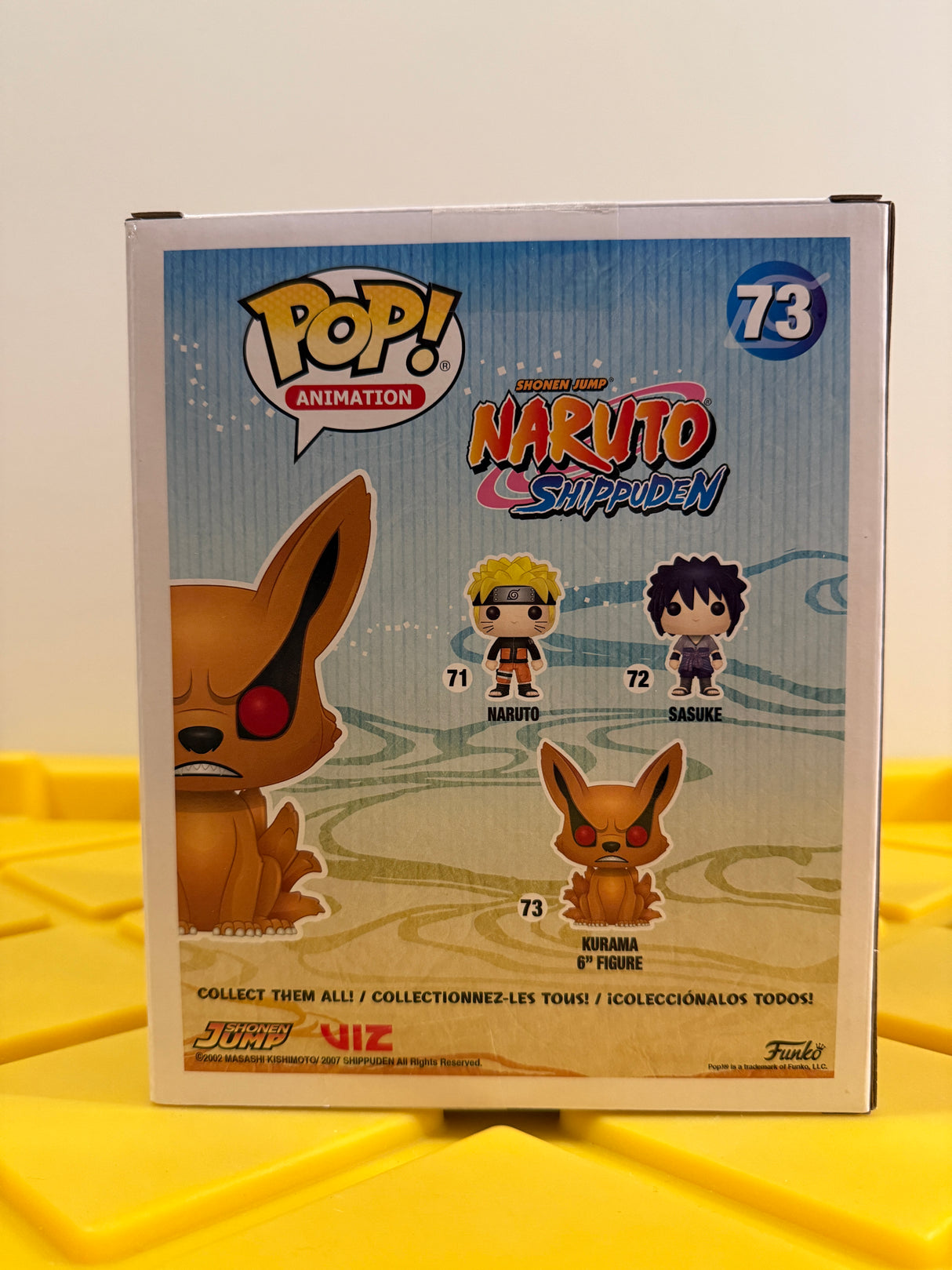 Funko POP! 6" Kurama (Flocked) - Limited Edition Hot Topic Exclusive
