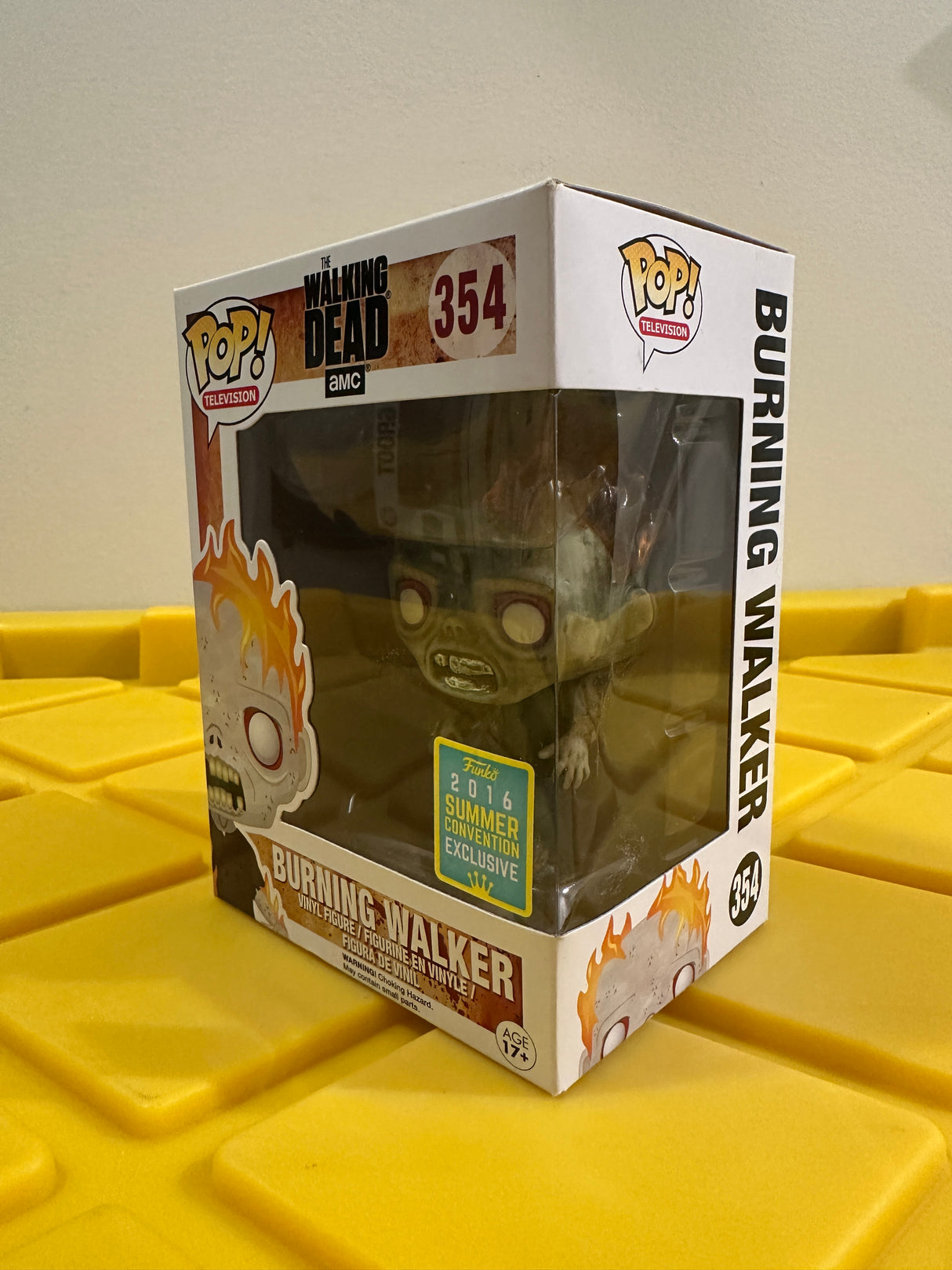 Funko POP! Burning Walker - Limited Edition 2016 SDCC Exclusive