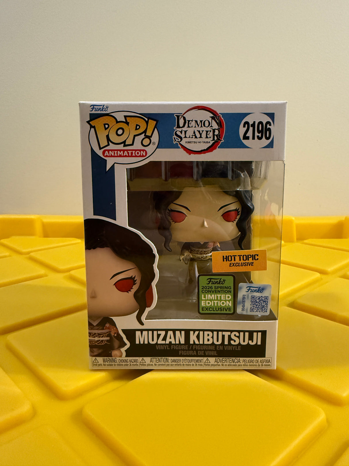 Funko POP! Muzan Kibutsuji (Metallic) - Limited Edition 2026 ECCC Exclusive