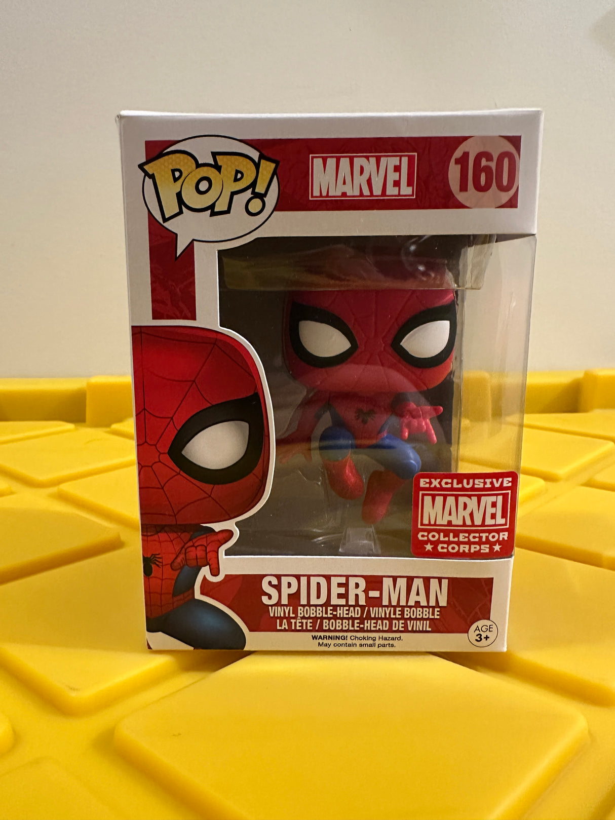 Funko POP! Spider-Man - Limited Edition Marvel Collector Corps Exclusive