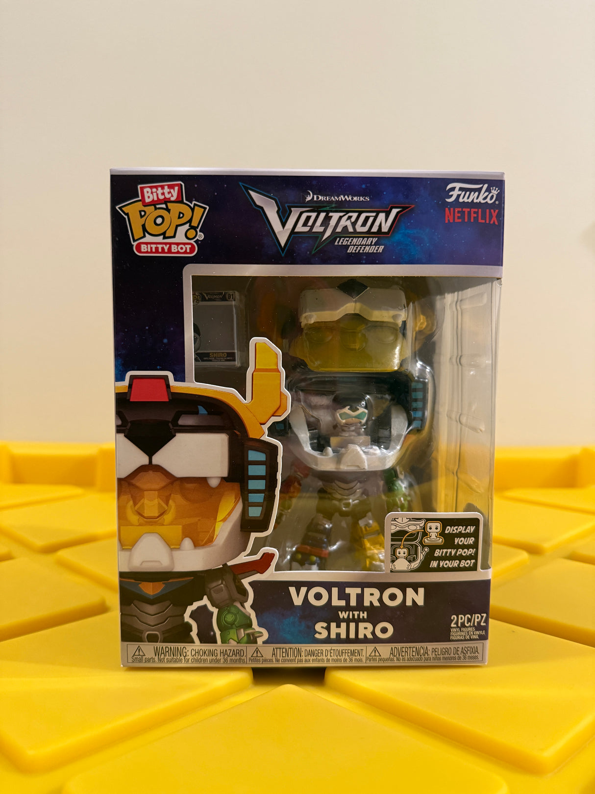 Bitty POP! Voltron with Shiro (Bitty Bot)