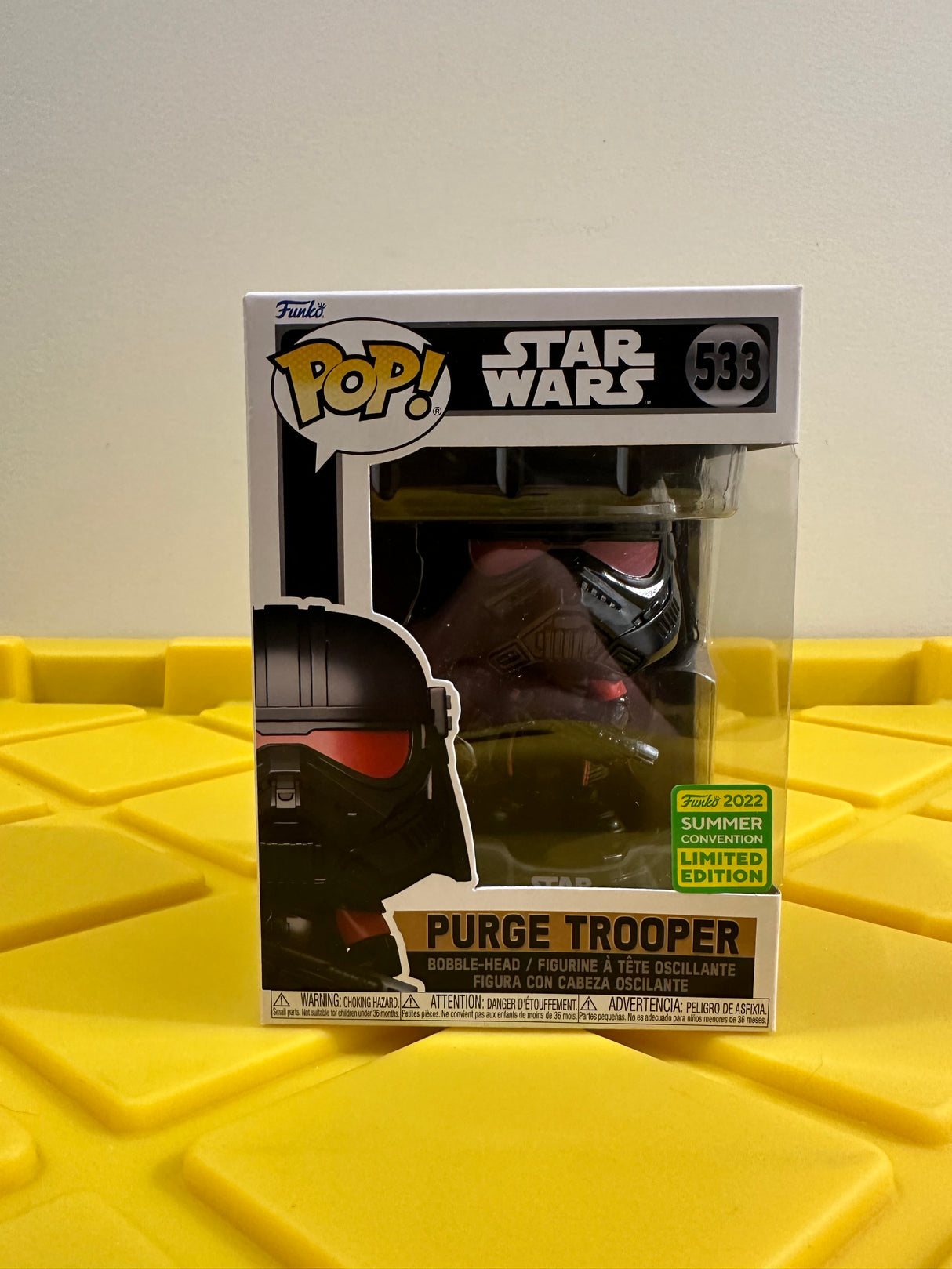 Funko POP! Purge Trooper - Limited Edition 2022 SDCC Exclusive