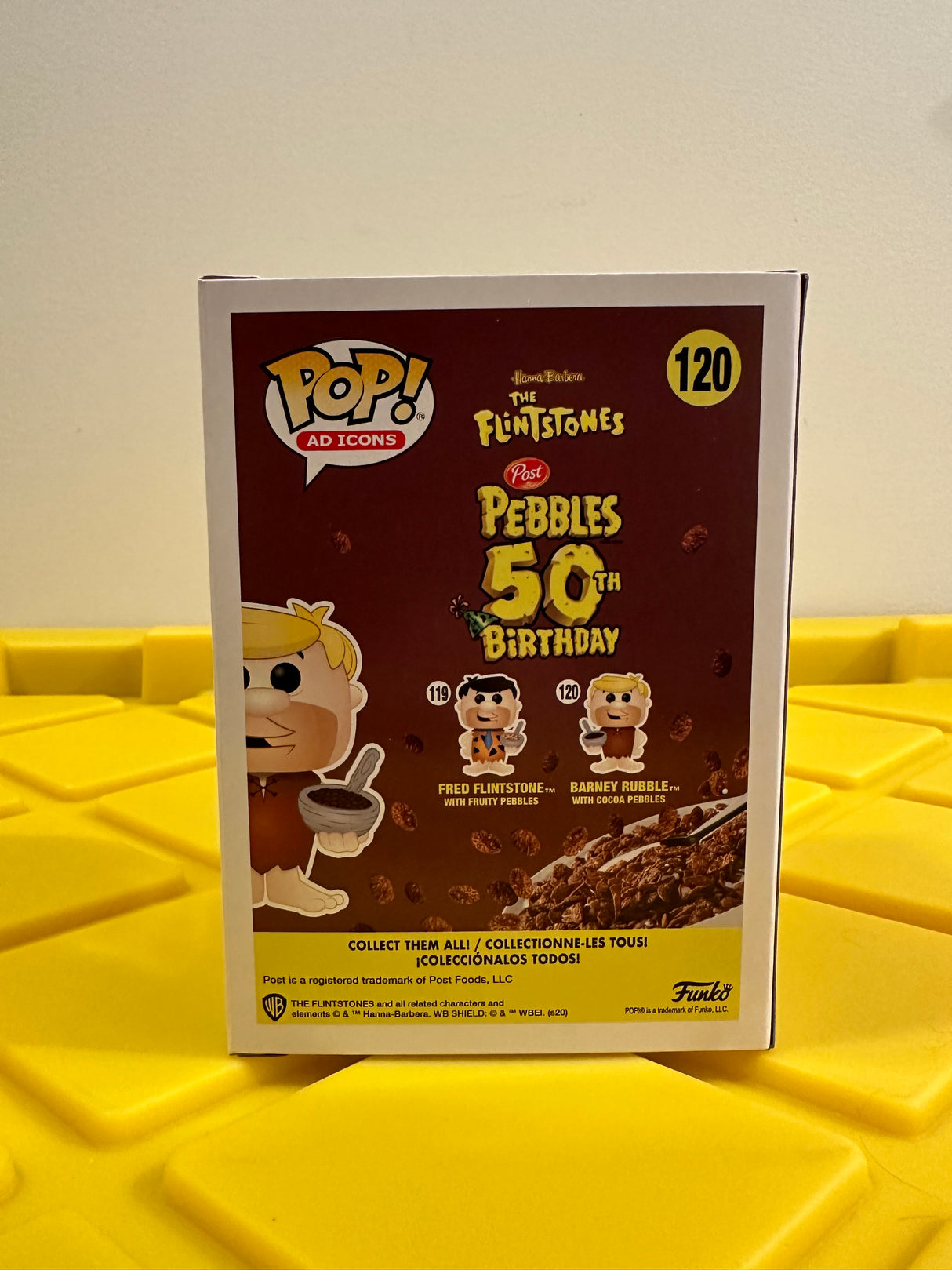 Barney Rubble With Cocoa Pebbles