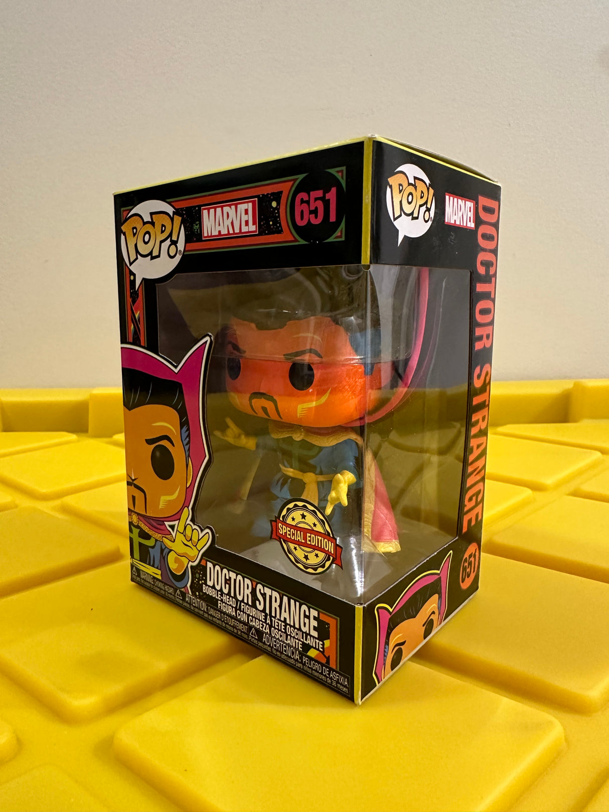 Funko POP! Doctor Strange (Black Light) - Limited Edition Special Edition Exclusive